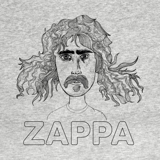 Frank Zappa by Anthony Statham